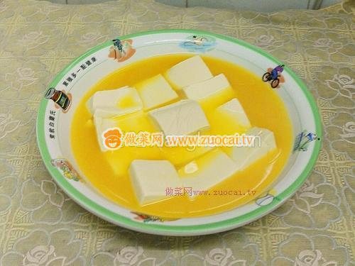 <a href=/shicai/mimian/DouFu/index.html target=_blank><u>豆腐</u></a>蒸水蛋的做法